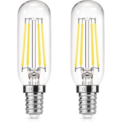 HONORNIC Ampoule Hotte Aspirante 40w De Remplacement Incandescent, E14 T25 Led 4w Ampoule De Hotte, Blanc, 6000k, Paquet De 2 - Publicité HONORNIC Ampoule Hotte Aspirante 40w De Remplacement Incandescent, E14 T25 Led 4w Ampoule De Hotte, Blanc, 6000k, Paquet De 2 - Publicité