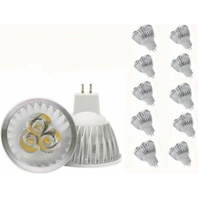 URSUS Ampoule Led Mr16 Ampoule Led Mr16 3w Blanc Chaud Gu5.3 Ampoule Led Mr16 12v 3w Ampoule Spot Led, Adaptée À L'Éclairage Paysager Sur Rail Encastré, Équivalent Halogène 20w, 10 Packs - Publicité URSUS Ampoule Led Mr16 Ampoule Led Mr16 3w Blanc Chaud Gu5.3 Ampoule Led Mr16 12v 3w Ampoule Spot Led, Adaptée À L'Éclairage Paysager Sur Rail Encastré, Équivalent Halogène 20w, 10 Packs - Publicité