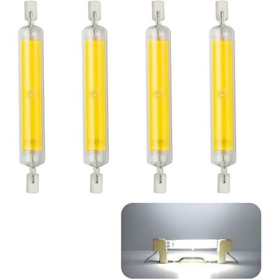 BRINSEA 4 Pièces R7s Led Ampoules, 118mm 20w 230v Dimmable Hightlight Cob Led Ampoules, Blanc Chaud 3000k, 1600lm, 360° Angle D'Émission, Équivalent À 160w Lampe Halogène Blanc Froid - Publicité BRINSEA 4 Pièces R7s Led Ampoules, 118mm 20w 230v Dimmable Hightlight Cob Led Ampoules, Blanc Chaud 3000k, 1600lm, 360° Angle D'Émission, Équivalent À 160w Lampe Halogène Blanc Froid - Publicité