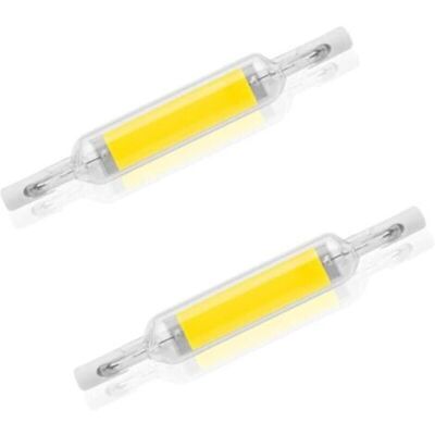 Scotch Lot De 2 Ampoules Led R7s 10 W 78 Mm À Intensité Variable Blanc Froid 6000-6500 K 100 W Halogène J78 De Remplacement, Tube De Base R7s À Double Extrémité, Angle De Faisceau 360, Économie D'Éne - Publicité Scotch Lot De 2 Ampoules Led R7s 10 W 78 Mm À Intensité Variable Blanc Froid 6000-6500 K 100 W Halogène J78 De Remplacement, Tube De Base R7s À Double Extrémité, Angle De Faisceau 360, Économie D'Éne - Publicité
