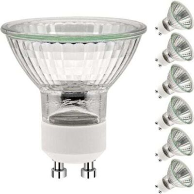 Scotch Ampoules Gu10 50w,gu10 Ampoules Halogènes,ampoule Spot Ac 230v 50w, Gu10 Halogen Ampoules Halogène 2 Broches 35° Angle De Rayonnement 2700k Dimmable Blanc Chaud, Pack De 6 - Publicité Scotch Ampoules Gu10 50w,gu10 Ampoules Halogènes,ampoule Spot Ac 230v 50w, Gu10 Halogen Ampoules Halogène 2 Broches 35° Angle De Rayonnement 2700k Dimmable Blanc Chaud, Pack De 6 - Publicité