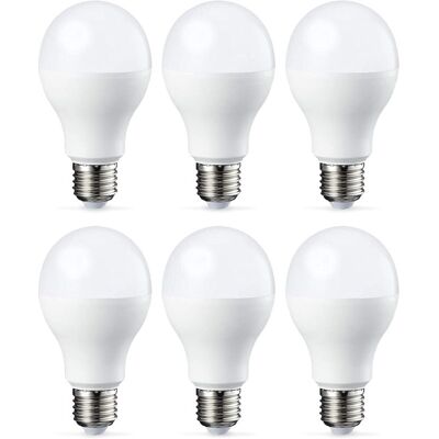MOXIE Lot De 6 Ampoules Led Culot À Vis E27 18 W (équivalent 180 W) Blanc Froid Intensité Non Variable - Publicité MOXIE Lot De 6 Ampoules Led Culot À Vis E27 18 W (équivalent 180 W) Blanc Froid Intensité Non Variable - Publicité