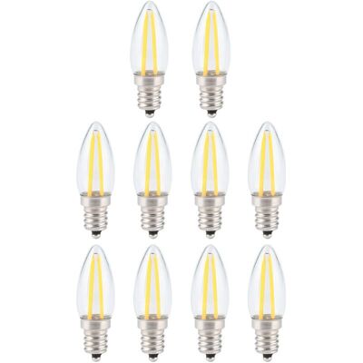 MOXIE 10pcs E12 1.5w Ac230v Mini Ampoules Led À Filament Long Pour L'Éclairage De Paysage De Voiture À La Maison - Publicité MOXIE 10pcs E12 1.5w Ac230v Mini Ampoules Led À Filament Long Pour L'Éclairage De Paysage De Voiture À La Maison - Publicité