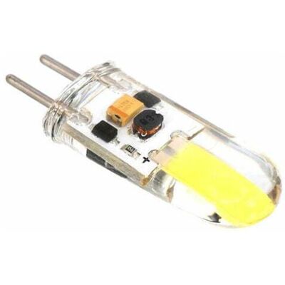 BRINSEA Dimmable Gy6.35 Led Lamp, Ampoule Led Cob En Silicone 12v Dc, 2w, Lumière Blanche - Publicité BRINSEA Dimmable Gy6.35 Led Lamp, Ampoule Led Cob En Silicone 12v Dc, 2w, Lumière Blanche - Publicité