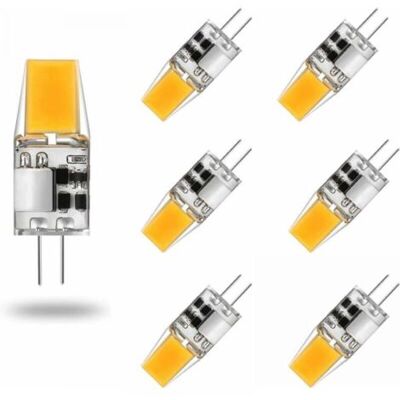OEM Royaluxe-ampoule G4 Led Ac/dc 12v 5w Lampes Led G4 Blanc Chaud 3000k Ampoules D'Éclairage Équivalent 50w Halogène Lampe Angle Faisceau De 360° Sans Scintillement, Lot De 6,warm White 3000k,5w - Publicité OEM Royaluxe-ampoule G4 Led Ac/dc 12v 5w Lampes Led G4 Blanc Chaud 3000k Ampoules D'Éclairage Équivalent 50w Halogène Lampe Angle Faisceau De 360° Sans Scintillement, Lot De 6,warm White 3000k,5w - Publicité