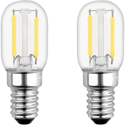 MIZUBATH T22 Ampoule Led,e14 2w Ampoule Ledéquivalent 15w E14 Incandescent, Blanc Chaud 2700k, Petit Led Pour Frigo/lampe De Sel/veilleuse Enfants, Lot De 2 - Publicité MIZUBATH T22 Ampoule Led,e14 2w Ampoule Ledéquivalent 15w E14 Incandescent, Blanc Chaud 2700k, Petit Led Pour Frigo/lampe De Sel/veilleuse Enfants, Lot De 2 - Publicité
