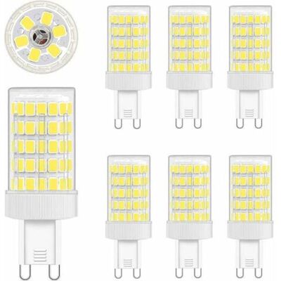 OEM Ampoule G9 Led Blanc Froid, 10w Led G9 6000k Equivalence Incandescence 80w Lumière 900lm Lampe G9 Led Ac 220v Lumineux 360º Large Angle De Faisceau 862835 Smd Non Dimmable Lot De 6 - - Publicité OEM Ampoule G9 Led Blanc Froid, 10w Led G9 6000k Equivalence Incandescence 80w Lumière 900lm Lampe G9 Led Ac 220v Lumineux 360º Large Angle De Faisceau 862835 Smd Non Dimmable Lot De 6 - - Publicité