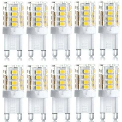 OEM Lot De 10 Projecteur Led, Lumière Décorative Led, Ampoule Led G9, 5 W Blanc Chaud Blanc Froid, Ampoules Led À Économie D'Énergie, Ampoule Halogène De Rechange, Ac 230 V Non Dimmable - Publicité OEM Lot De 10 Projecteur Led, Lumière Décorative Led, Ampoule Led G9, 5 W Blanc Chaud Blanc Froid, Ampoules Led À Économie D'Énergie, Ampoule Halogène De Rechange, Ac 230 V Non Dimmable - Publicité