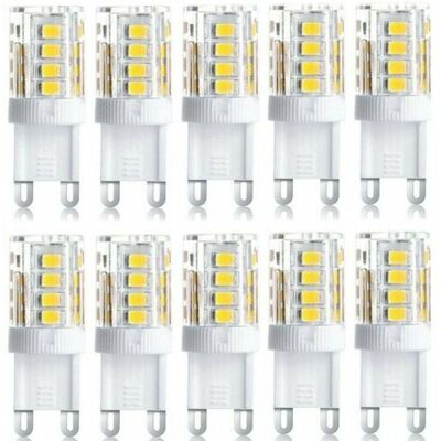 PELTOR Lot De 10 Projecteur Led, Lumière Décorative Led, Ampoule Led G9, 5 W Blanc Chaud Blanc Froid, Ampoules Led À Économie D'Énergie, Ampoule Halogène De Rechange, Ac 230 V Non Dimmable - Publicité PELTOR Lot De 10 Projecteur Led, Lumière Décorative Led, Ampoule Led G9, 5 W Blanc Chaud Blanc Froid, Ampoules Led À Économie D'Énergie, Ampoule Halogène De Rechange, Ac 230 V Non Dimmable - Publicité