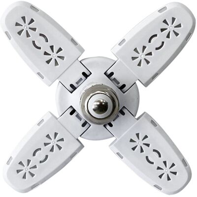 PELTOR Plafonniers Led Pour Garage - 38 W, 6 000 Lm, 6 500 K, Culot E27/e26, Avec 4 Panneaux Orientables, Pour Garages, Ateliers, Intérieur, Extérieur, Entrepôts, Éclairage Complet De La Surface - Publicité PELTOR Plafonniers Led Pour Garage - 38 W, 6 000 Lm, 6 500 K, Culot E27/e26, Avec 4 Panneaux Orientables, Pour Garages, Ateliers, Intérieur, Extérieur, Entrepôts, Éclairage Complet De La Surface - Publicité
