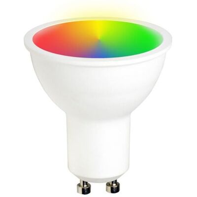 BOT LIGHTING Ampoule Led Connectée Gu10 Rgb 350 Lm, Équivalent 32w Incandescence, Variation Blanc & Couleur, Wi-fi - Publicité BOT LIGHTING Ampoule Led Connectée Gu10 Rgb 350 Lm, Équivalent 32w Incandescence, Variation Blanc & Couleur, Wi-fi - Publicité