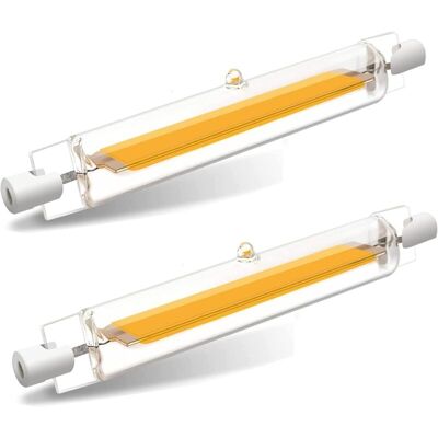 Scotch Ampoule Led R7s 78mm 10w Équivalent À Ampoule Halogène 100w,tube R7s Led Lumière Blanc Froid 6000k,1000lm Avec Large Angle De Faisceau 360°dimmable,pas De Scintillement,lot De 2 - Publicité Scotch Ampoule Led R7s 78mm 10w Équivalent À Ampoule Halogène 100w,tube R7s Led Lumière Blanc Froid 6000k,1000lm Avec Large Angle De Faisceau 360°dimmable,pas De Scintillement,lot De 2 - Publicité
