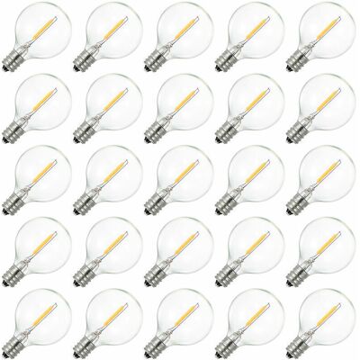URSUS Ampoule Led0 À Globe Ac230v, Base E12, Résistante À L'Eau Ip44, Blanc Chaud, Idéale Pour La Décoration De Maison, Fêtes, Mariages. Publicité URSUS Ampoule Led0 À Globe Ac230v, Base E12, Résistante À L'Eau Ip44, Blanc Chaud, Idéale Pour La Décoration De Maison, Fêtes, Mariages. Publicité