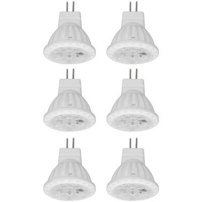 URSUS Jeffergarden Ampoule Led Mr11 4w Gu4 À Double Broche, Variable 360lm, Lampe Pour Passerelle, Jardin, Zones Paysagères, Lumière Blanche 220v, 6000k, 6 Pièces - Publicité URSUS Jeffergarden Ampoule Led Mr11 4w Gu4 À Double Broche, Variable 360lm, Lampe Pour Passerelle, Jardin, Zones Paysagères, Lumière Blanche 220v, 6000k, 6 Pièces - Publicité