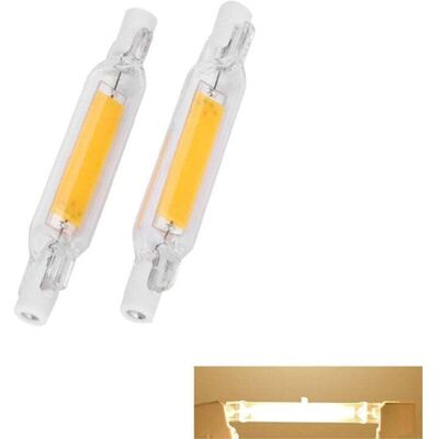 MOXIE Sjlerst Ampoule R7s Led 78mm Dimmable, 5w Ampoule Led R7s 78mm Cob Lampe, R7s Led Bulbs Remplace Les Ampoules Halogènes R7s - Publicité MOXIE Sjlerst Ampoule R7s Led 78mm Dimmable, 5w Ampoule Led R7s 78mm Cob Lampe, R7s Led Bulbs Remplace Les Ampoules Halogènes R7s - Publicité