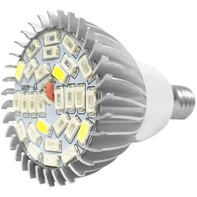 MOXIE Le Spectre Complet De 28w A Mené L'Ampoule Croissante De Lampe De Lumière Pour L'Usine De Fleur 85v-265v E14 - Publicité MOXIE Le Spectre Complet De 28w A Mené L'Ampoule Croissante De Lampe De Lumière Pour L'Usine De Fleur 85v-265v E14 - Publicité