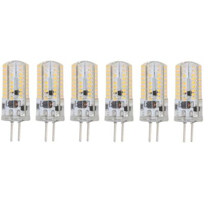 MOXIE 6pcs Gy6.35 Ampoules Led 5w Ac 12v Blanc Chaud 2700 À 3000k Blanc 6000 À 6500k 500lm 72led Ampoules Pour Bureau À Domicile Ampoules Led Ampoules Led(1) - Publicité MOXIE 6pcs Gy6.35 Ampoules Led 5w Ac 12v Blanc Chaud 2700 À 3000k Blanc 6000 À 6500k 500lm 72led Ampoules Pour Bureau À Domicile Ampoules Led Ampoules Led(1) - Publicité