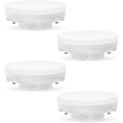 OEM Ampoule Gx53 Led 7w 3000k,blanc Chaud,non Dimmable Gx53 Eclairage,pas De Scintillement,remplace 50w Ampoules Halogènes Gx5.3 Ou Cfl 9w 13w Lampe,560lumens,angle 120 Degrés,lot De 4 - Publicité OEM Ampoule Gx53 Led 7w 3000k,blanc Chaud,non Dimmable Gx53 Eclairage,pas De Scintillement,remplace 50w Ampoules Halogènes Gx5.3 Ou Cfl 9w 13w Lampe,560lumens,angle 120 Degrés,lot De 4 - Publicité