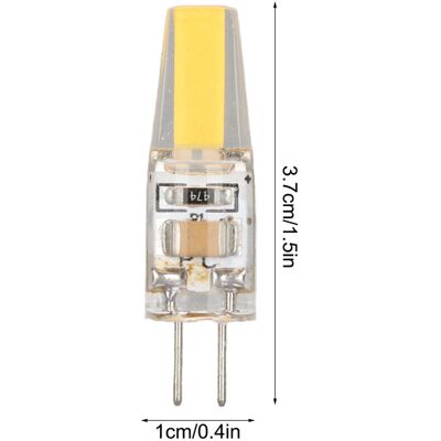 MOXIE Sjlerst 6 Pièces 6w 500lm G4 Ampoule Led Cob Gel De Silice Lampe À Économie D'Énergie Ampoule Pour Plafonnier Applique Lampe De Table 220v Blanc Chaud - Publicité MOXIE Sjlerst 6 Pièces 6w 500lm G4 Ampoule Led Cob Gel De Silice Lampe À Économie D'Énergie Ampoule Pour Plafonnier Applique Lampe De Table 220v Blanc Chaud - Publicité