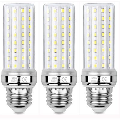 MOXIE Ampoules De Maïs Led 20w, Équivalent 150w Ampoule Incandescente, 2300lm, 4000k Blanc Neutre, Ampoules À E27 Vis Edison, 3 Pièces - Publicité MOXIE Ampoules De Maïs Led 20w, Équivalent 150w Ampoule Incandescente, 2300lm, 4000k Blanc Neutre, Ampoules À E27 Vis Edison, 3 Pièces - Publicité