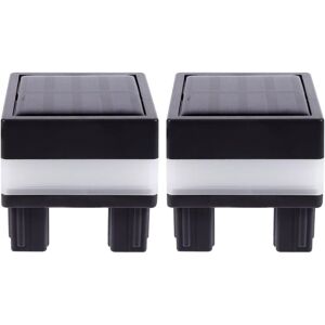 PUNNYB 2pièces Lampes Solaire De Colonne Éclairage De Jardin Étanche Design Pour - Publicité PUNNYB 2pièces Lampes Solaire De Colonne Éclairage De Jardin Étanche Design Pour - Publicité