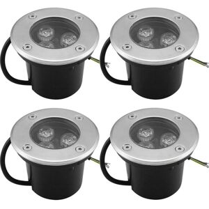 AEATHU 4 Pack 3w Ip65 Spot Led Encastré Extérieur 270 Lumen Rond Led Terrasse Downlight Lampe D'Éclairage De Jardin Extérieur, Pour Jardin Chemin Cour Garage, Blanc Chaud - Publicité AEATHU 4 Pack 3w Ip65 Spot Led Encastré Extérieur 270 Lumen Rond Led Terrasse Downlight Lampe D'Éclairage De Jardin Extérieur, Pour Jardin Chemin Cour Garage, Blanc Chaud - Publicité