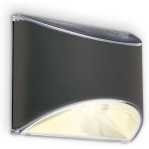 Briloner Applique Murale Solaire Led 100x80x50mm Rectangulaire 4xled Lumière Blanche Chaude Capteur Crépusculaire Ip44 Anthracite Lampe Extérieure Jardin Entrée - Publicité Briloner Applique Murale Solaire Led 100x80x50mm Rectangulaire 4xled Lumière Blanche Chaude Capteur Crépusculaire Ip44 Anthracite Lampe Extérieure Jardin Entrée - Publicité