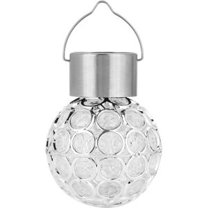 FLAMMKRAFT Boule Solaire Jardin Extérieur Led Lumière Changement Couleur Éclairage Allée Blanc - Publicité FLAMMKRAFT Boule Solaire Jardin Extérieur Led Lumière Changement Couleur Éclairage Allée Blanc - Publicité