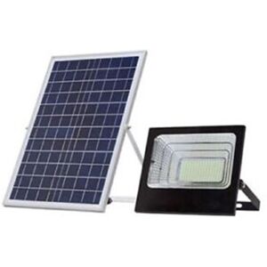 TRADE SHOP TRAESIO Faro Led Avec Solare Pannel 200 W Bianca Luce Fredda 6500k Batteries To Litio - Publicité TRADE SHOP TRAESIO Faro Led Avec Solare Pannel 200 W Bianca Luce Fredda 6500k Batteries To Litio - Publicité