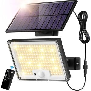 OEM Lampe Solaire Extérieur 172 Led 3 Modes Lumière Solaire Extérieure Détecteur De Mouvement, Lampe Solaire Ip65 Eclairage Exterieur Solaire, Led Spot Solaire Avec Câble De 5m Pour Jardin, Garage - Publicité OEM Lampe Solaire Extérieur 172 Led 3 Modes Lumière Solaire Extérieure Détecteur De Mouvement, Lampe Solaire Ip65 Eclairage Exterieur Solaire, Led Spot Solaire Avec Câble De 5m Pour Jardin, Garage - Publicité