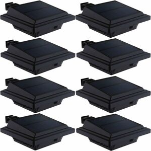 OEM Vurahome - Lampe Solaire Pour Gouttière 40 Led Lampes Solaires Pour L'Extérieur Éclairage De Jardin Noir Lumière Solaire Blanche Froide, Applique Murale De Sécurité 3w À L'Extérieur De La Clôture, La - Publicité OEM Vurahome - Lampe Solaire Pour Gouttière 40 Led Lampes Solaires Pour L'Extérieur Éclairage De Jardin Noir Lumière Solaire Blanche Froide, Applique Murale De Sécurité 3w À L'Extérieur De La Clôture, La - Publicité