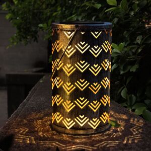 GLOBO LIGHTING Lanterne Solaire Lanterne Solaire Argent Antique Lampe D'Extérieur Effet De Lumière, Perforations Décoratives, Métal, 1x Led 0,06w Blanc Chaud, Dxh 11x19 Cm - Publicité GLOBO LIGHTING Lanterne Solaire Lanterne Solaire Argent Antique Lampe D'Extérieur Effet De Lumière, Perforations Décoratives, Métal, 1x Led 0,06w Blanc Chaud, Dxh 11x19 Cm - Publicité