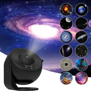 ALLAUVE Projecteur Galaxie 3d, Lampe Nuit Étoiles Mobiles Avec Système Solaire, Projecteur Ciel Étoilé Pour Chambre Enfant - Publicité ALLAUVE Projecteur Galaxie 3d, Lampe Nuit Étoiles Mobiles Avec Système Solaire, Projecteur Ciel Étoilé Pour Chambre Enfant - Publicité