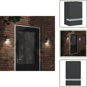 VIDAXL Applique Murale D'Extérieur Noir Acier Inoxydable - Applique Murale Exterieure - Éclairage Extérieur - Luminaire Mural - Lampadaire Extérieur - Lumière Extérieure - The Living Store - Publicité VIDAXL Applique Murale D'Extérieur Noir Acier Inoxydable - Applique Murale Exterieure - Éclairage Extérieur - Luminaire Mural - Lampadaire Extérieur - Lumière Extérieure - The Living Store - Publicité