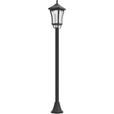 FLAMMKRAFT Lanterne Solaire Lampadaire Extérieur Led Classique 30 Lm 15x15x127 Cm Noir – Luminaire Jardin Design Étanche, Éclairage Pied Solaire Décoratif Pour Terrasse Allée. Publicité FLAMMKRAFT Lanterne Solaire Lampadaire Extérieur Led Classique 30 Lm 15x15x127 Cm Noir – Luminaire Jardin Design Étanche, Éclairage Pied Solaire Décoratif Pour Terrasse Allée. Publicité