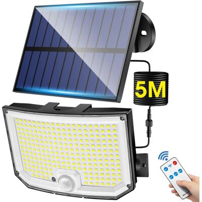 OEM Lampe Solaire Exterieur, 238led 2000lm Lumiere Solaire Exterieur Detecteur De Mouvement Eclairage Exterieur Solaire, 3 Modes&télécommande Projecteur Solaire Exterieur,2200mah Spot Solaire Exterieur-cr - Publicité OEM Lampe Solaire Exterieur, 238led 2000lm Lumiere Solaire Exterieur Detecteur De Mouvement Eclairage Exterieur Solaire, 3 Modes&télécommande Projecteur Solaire Exterieur,2200mah Spot Solaire Exterieur-cr - Publicité