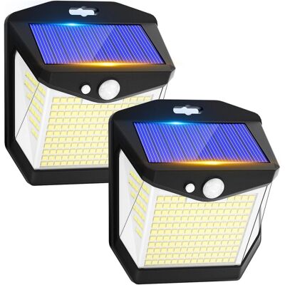 Generic 2pcs Lampe Solaire Exterieur Détecteur Mouvement,248 Led Lumière Solaire Extérieur Étanche Sans Fil Spot Solaire Exterieur Pour Jardin Patio Garage - Publicité Generic 2pcs Lampe Solaire Exterieur Détecteur Mouvement,248 Led Lumière Solaire Extérieur Étanche Sans Fil Spot Solaire Exterieur Pour Jardin Patio Garage - Publicité