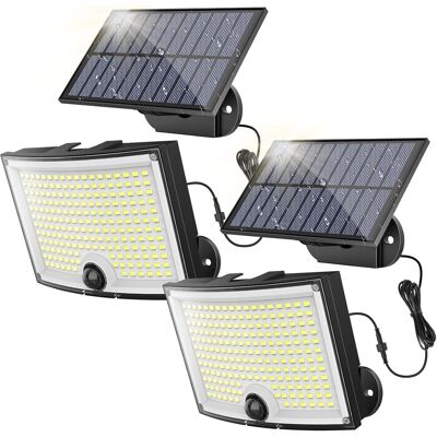 OEM Lampe Solaire Extérieur Detecteur De Mouvement【202 Led 3 Mode 210°iluminació Ip65】 Lumiere Solaire Exterieur Spot Led Extérieur Projecteur Exterieur Led 2 Paquet - Publicité OEM Lampe Solaire Extérieur Detecteur De Mouvement【202 Led 3 Mode 210°iluminació Ip65】 Lumiere Solaire Exterieur Spot Led Extérieur Projecteur Exterieur Led 2 Paquet - Publicité