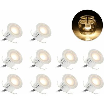 Bunthaus Kit D'Éclairage De Pont À Led Encastré, 10 Pièces, Faible Tension 12v, Lampadaire Led Étanche Ip67 Blanc Naturel 22 Mm, Convient Pour Marches, Escaliers, Cours, Terrasses En Bois - Publicité Bunthaus Kit D'Éclairage De Pont À Led Encastré, 10 Pièces, Faible Tension 12v, Lampadaire Led Étanche Ip67 Blanc Naturel 22 Mm, Convient Pour Marches, Escaliers, Cours, Terrasses En Bois - Publicité