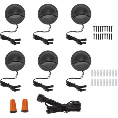 PUNNYB De 6 Lampes De Terrasse Basse Tension Ip67 Étanches Led - Publicité PUNNYB De 6 Lampes De Terrasse Basse Tension Ip67 Étanches Led - Publicité