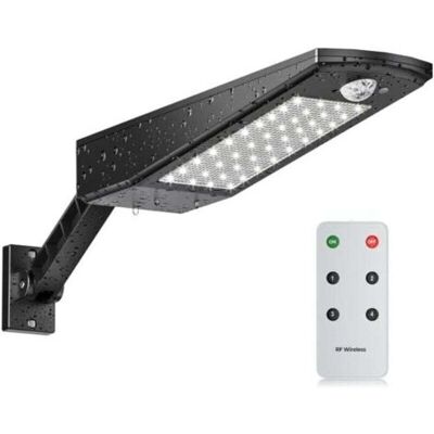 ABYSSE Projecteur Solaire Extérieur Étanche Ip65 48 Led Avec Support Réglable Et Télécommande, Détecteur De Mouvement De Jardin À Lumière Solaire Extérieure - Publicité ABYSSE Projecteur Solaire Extérieur Étanche Ip65 48 Led Avec Support Réglable Et Télécommande, Détecteur De Mouvement De Jardin À Lumière Solaire Extérieure - Publicité