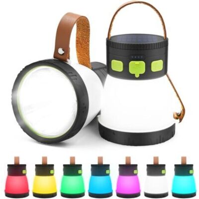 SANS MARQUE Lanterne Solaire Camping Rechargeable, Lampe Camping Led, Lampe Torche Pour Eclairage Extéieur, Lampe D'Extérieur,1500 Lumens,portable, Spot - Publicité SANS MARQUE Lanterne Solaire Camping Rechargeable, Lampe Camping Led, Lampe Torche Pour Eclairage Extéieur, Lampe D'Extérieur,1500 Lumens,portable, Spot - Publicité