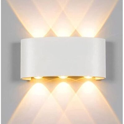 URSUS Applique Led Extérieur 6w Applique Led Blanc Chaud Ip65 Éclairage Mural Moderne Effet Lumineux Haut Et Bas En Aluminium (blanc 6w Blanc Chaud) - Publicité URSUS Applique Led Extérieur 6w Applique Led Blanc Chaud Ip65 Éclairage Mural Moderne Effet Lumineux Haut Et Bas En Aluminium (blanc 6w Blanc Chaud) - Publicité