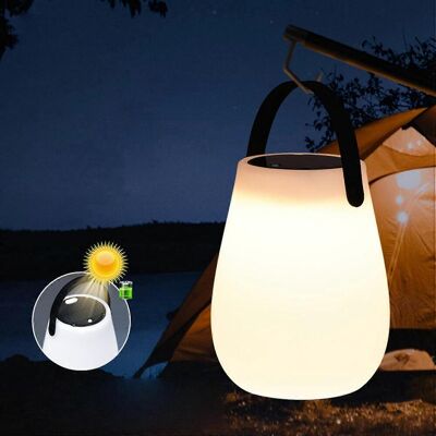 FLAMMKRAFT Lanterne Solaire De Camping Étanche Pour Décoration Extérieure Et Paysagère, 8 Couleurs Led Changeantes - Publicité FLAMMKRAFT Lanterne Solaire De Camping Étanche Pour Décoration Extérieure Et Paysagère, 8 Couleurs Led Changeantes - Publicité