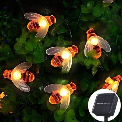Cellfast 50 Led 7m Guirlande Lampe Abeilles Solaire, 8 Modes Eclairage Guirlande Guinguette Décoration Pour Jardin,cour,mariages Ip65 Étanche - Publicité Cellfast 50 Led 7m Guirlande Lampe Abeilles Solaire, 8 Modes Eclairage Guirlande Guinguette Décoration Pour Jardin,cour,mariages Ip65 Étanche - Publicité