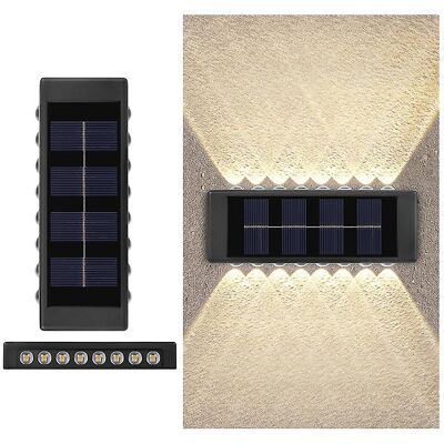 16 Lampes Solaires Led Pour Jardin Extérieur, Éclairage Vers Le Haut Et Vers Le Bas, Décoration Murale, Projecteurs Étanches Pour Balcon.-aquaforge - Publicité 16 Lampes Solaires Led Pour Jardin Extérieur, Éclairage Vers Le Haut Et Vers Le Bas, Décoration Murale, Projecteurs Étanches Pour Balcon.-aquaforge - Publicité