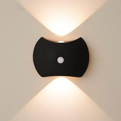 NONAME Lampe Murale Rechargeable - Noir,applique Murale Sans Fil Avec Détecteur De Mouvement - Luminaire À Piles Pour Chambre À Coucher, Couloir Et Escaliers - Publicité NONAME Lampe Murale Rechargeable - Noir,applique Murale Sans Fil Avec Détecteur De Mouvement - Luminaire À Piles Pour Chambre À Coucher, Couloir Et Escaliers - Publicité