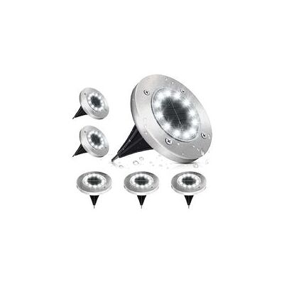 Lampe Solaire D'Extérieur, 12 Led Pour Jardin, Blanc Froid 6000k, Étanche Ip65, Projecteur Solaire Intégré, Lot De 6-aquaforge - Publicité Lampe Solaire D'Extérieur, 12 Led Pour Jardin, Blanc Froid 6000k, Étanche Ip65, Projecteur Solaire Intégré, Lot De 6-aquaforge - Publicité