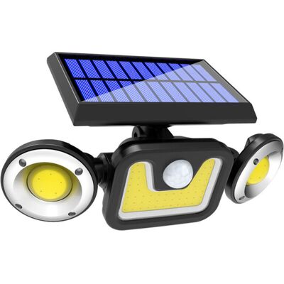 SANS MARQUE Lampe Solaire Extérieur Ultra Puissante 83led Avec Détecteur De Mouvement, Spot Solaire Etanche Ip65 Eclairage Exterieur. Publicité SANS MARQUE Lampe Solaire Extérieur Ultra Puissante 83led Avec Détecteur De Mouvement, Spot Solaire Etanche Ip65 Eclairage Exterieur. Publicité