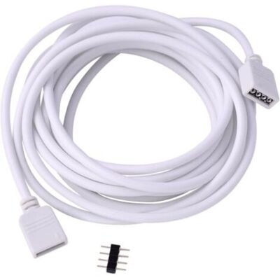SANS MARQUE Câble D'Extension De Barre Lumineuse Rvb Câble De Borne De Connexion De Barre Lumineuse Led (5m) - Publicité SANS MARQUE Câble D'Extension De Barre Lumineuse Rvb Câble De Borne De Connexion De Barre Lumineuse Led (5m) - Publicité